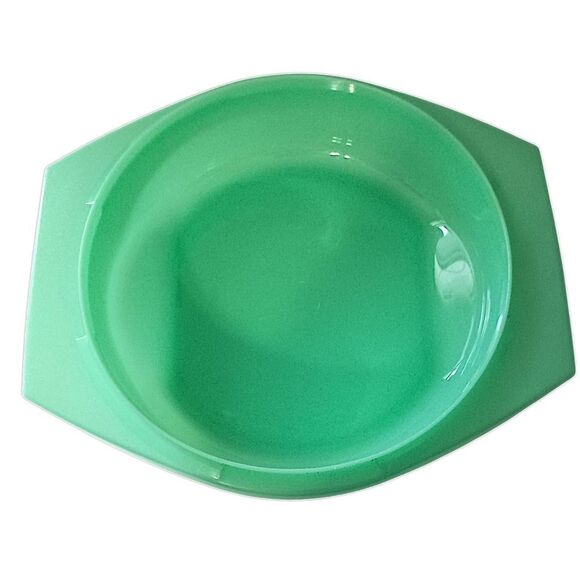 Tupperware Cheese Grater Slicer Bowl 787 3  786 4 Jadeite Green No Lid Vintage - Picture 9 of 16